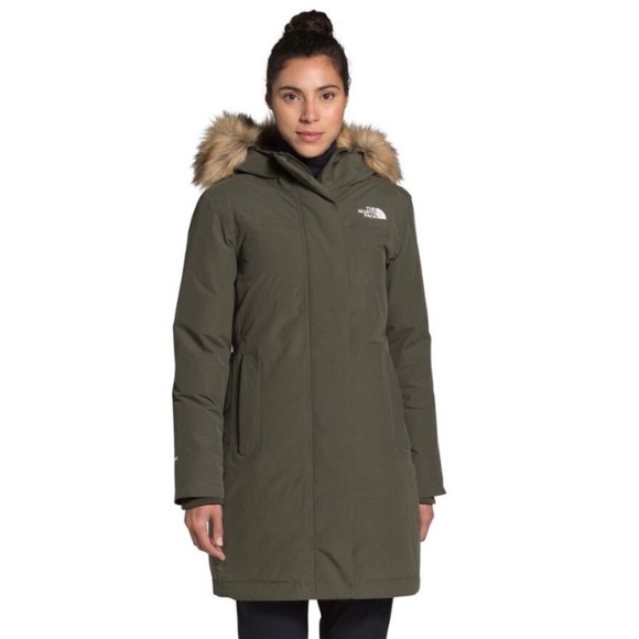The North Face Jackets & Blazers - North Face Hyvent Artic Parka Jacket - Dark Green